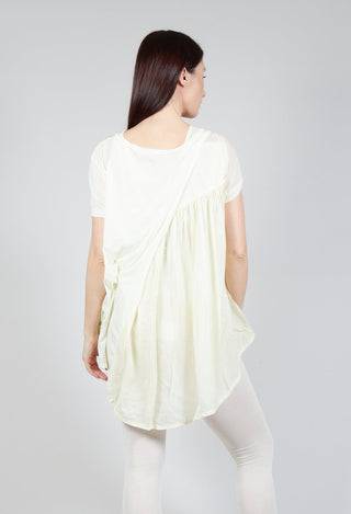 Mullet Back T-Shirt in Lilly 10% Cloud
