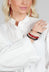 Multi Strand Bangle in Red and Black