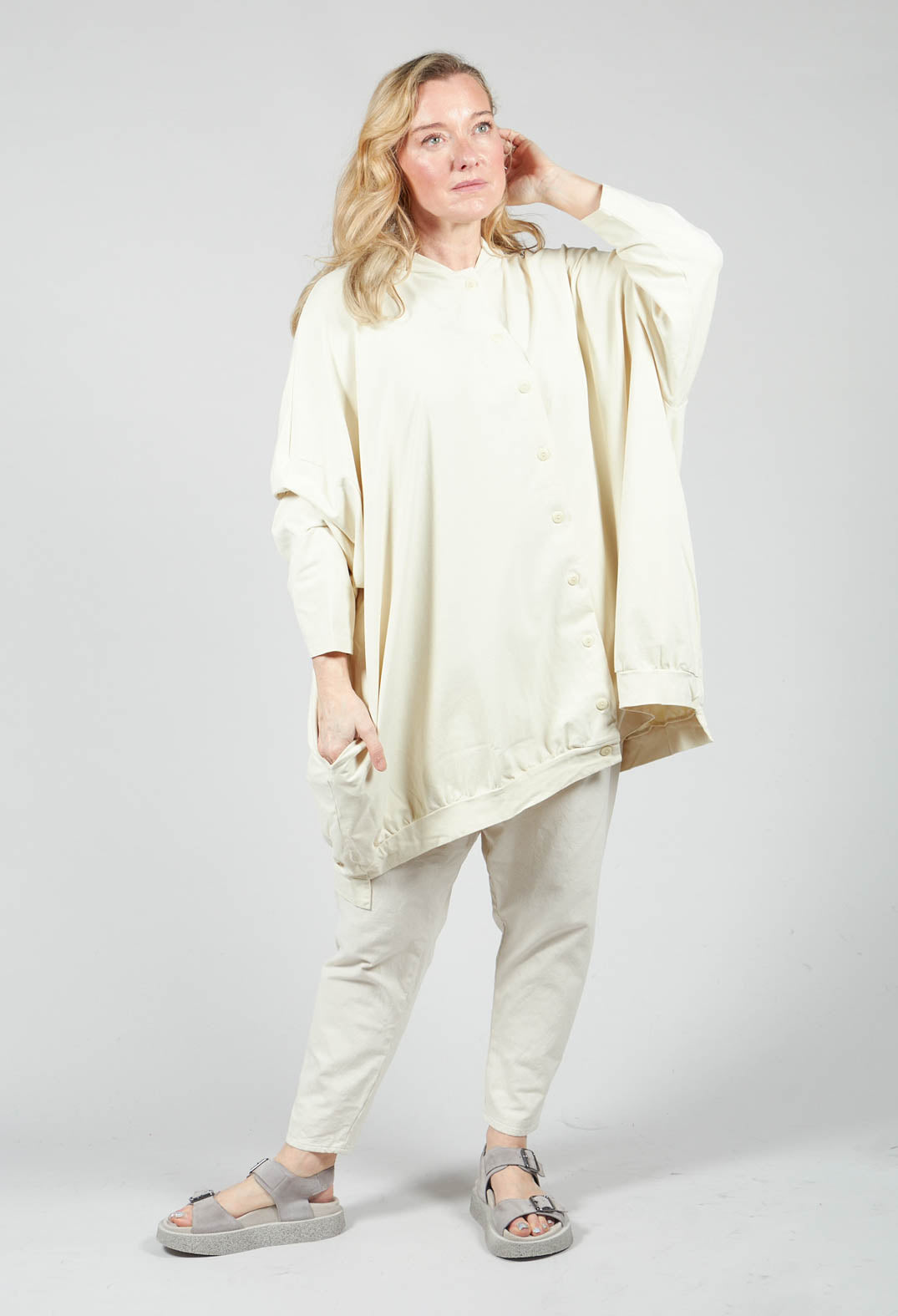 Musterie Jacket in Stroh