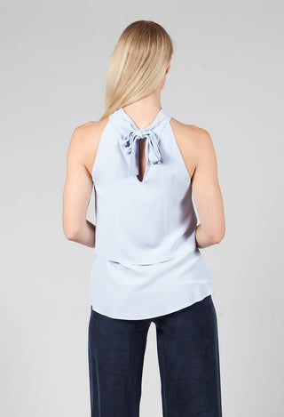 Flounce Top in Hokusay Blue