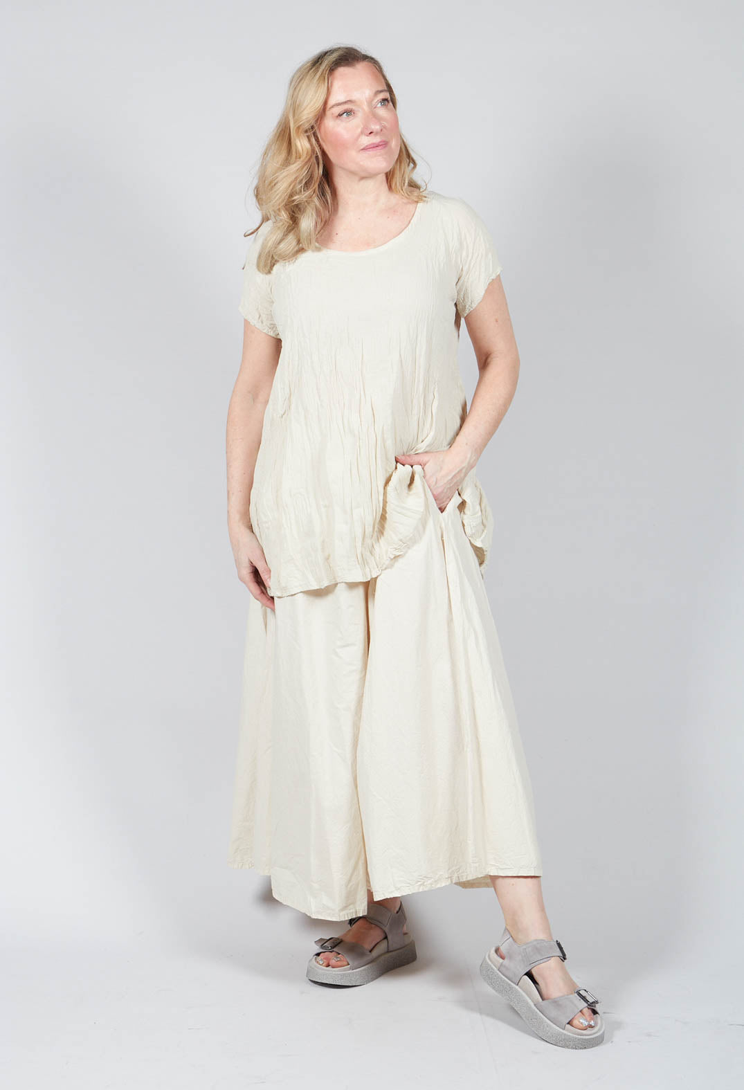 Nahrund Shirt in Stroh
