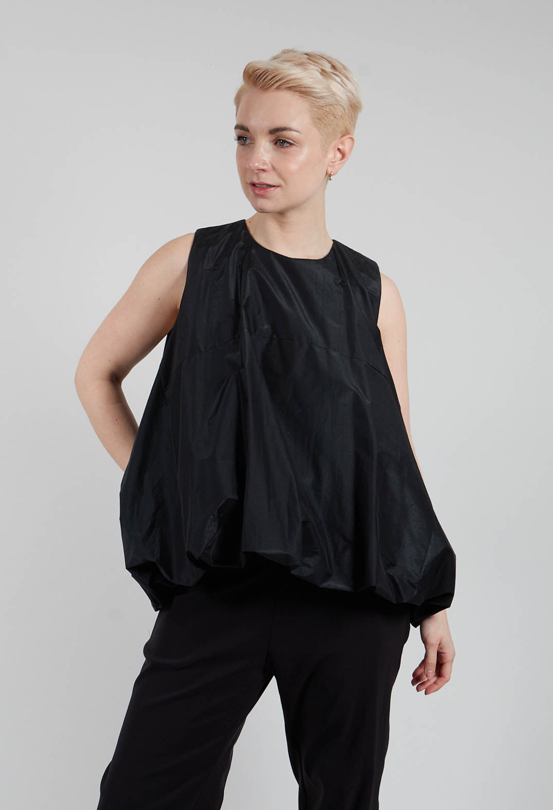 Nan Top in Black