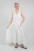 Nashi Broderie Anglaise Monogram Dress in White