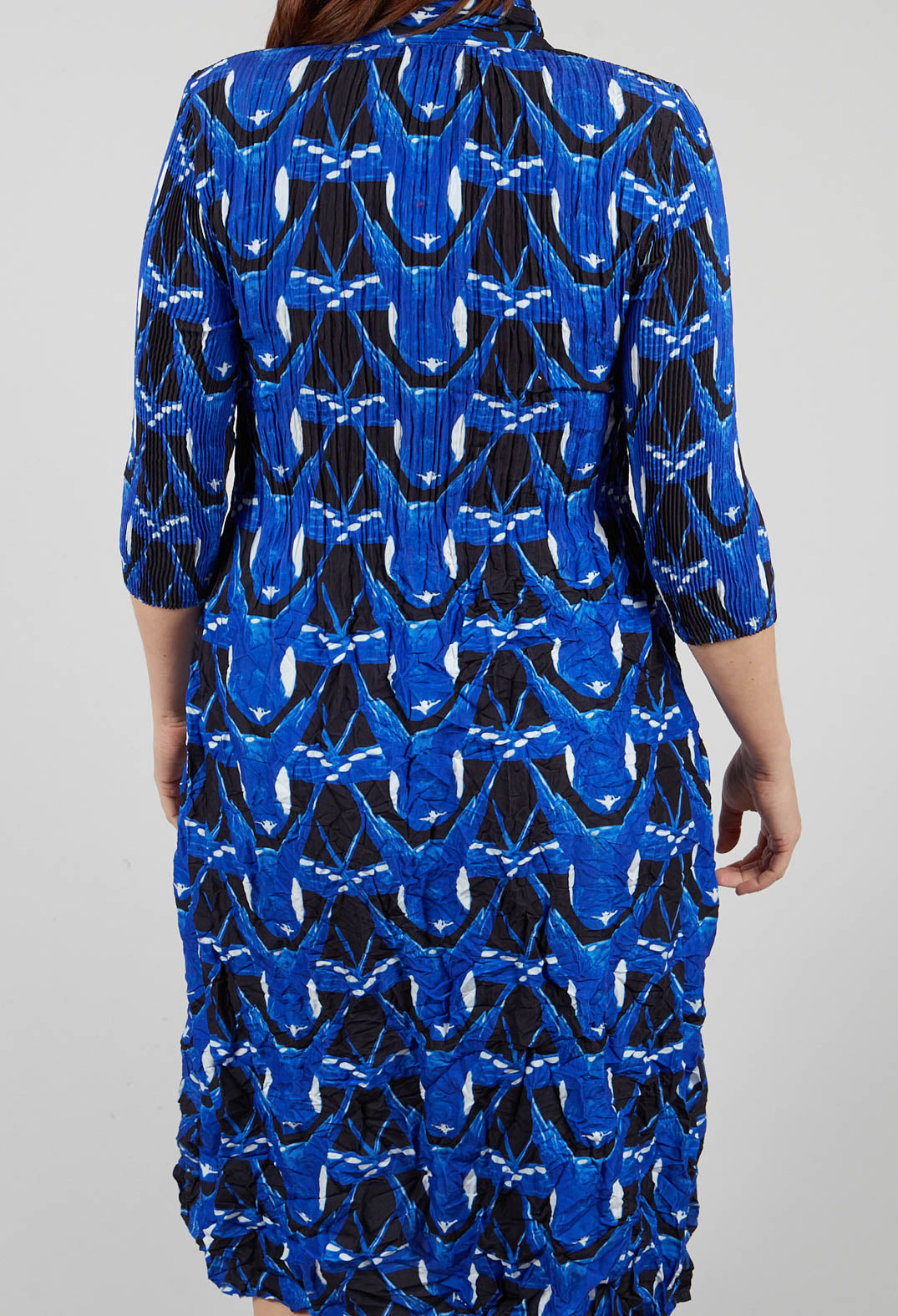 Nehru Coat Dress in Fly High