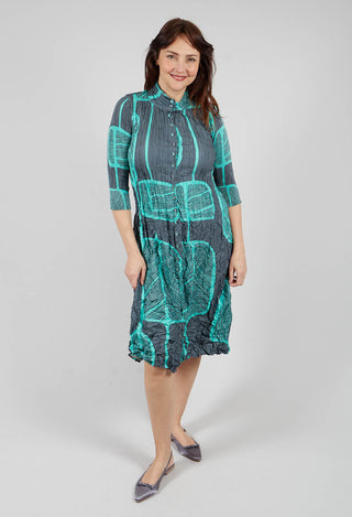 Nehru Coat Dress in Paddle