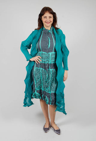 Nikki Coat in Peacock