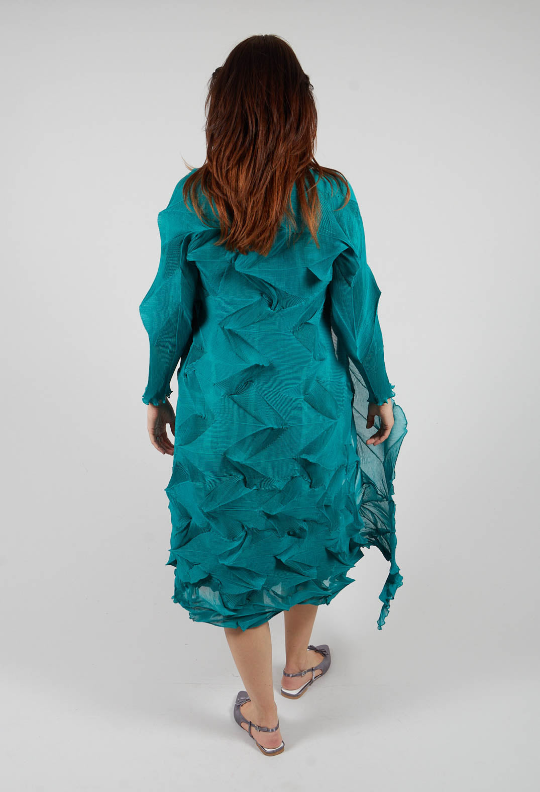 Nikki Coat in Peacock