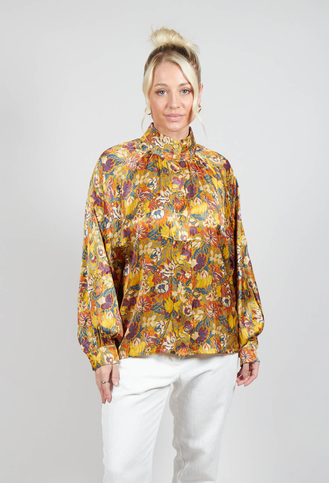 Nitadea Blouse in Elbe