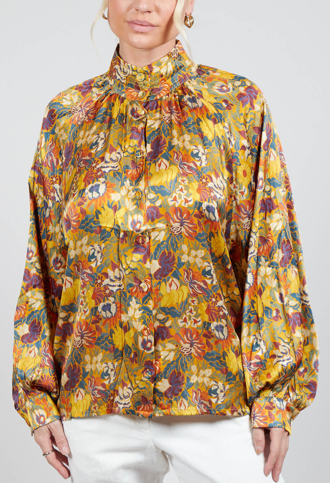 Nitadea Blouse in Elbe