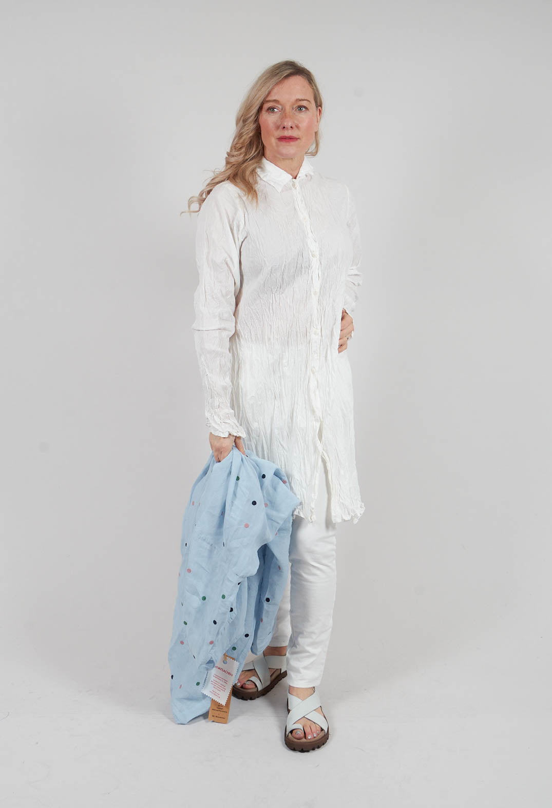 Nochenne Blouse in Schnee