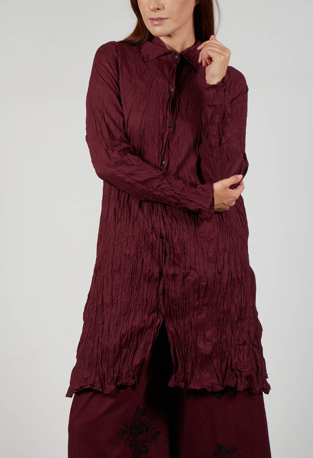 Nochenne Shirt Dress in Hildegard