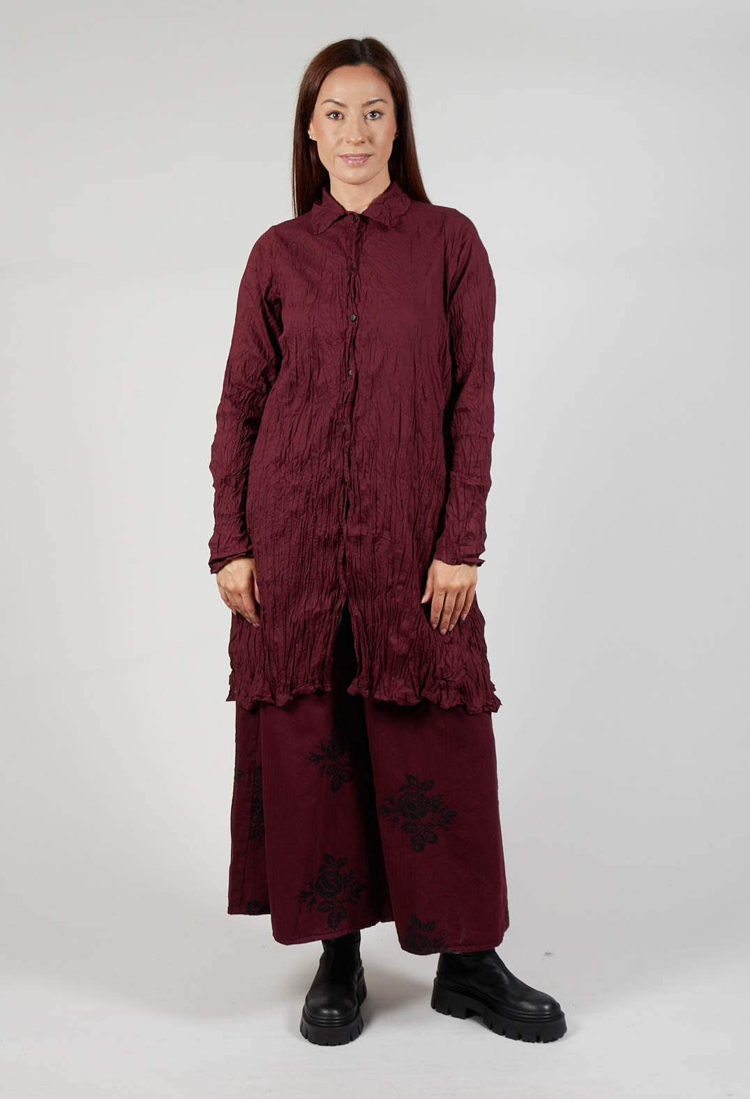 Nochenne Shirt Dress in Hildegard