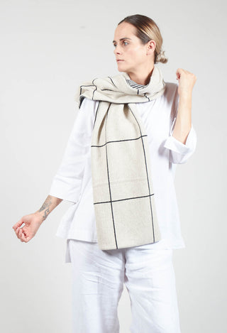 Nule R Scarf in Nero