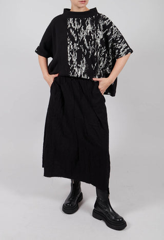 Nuna SU Plain Skirt in Nero