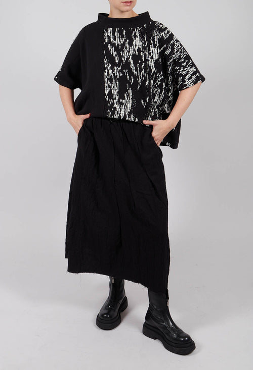 Nuna SU Plain Skirt in Nero