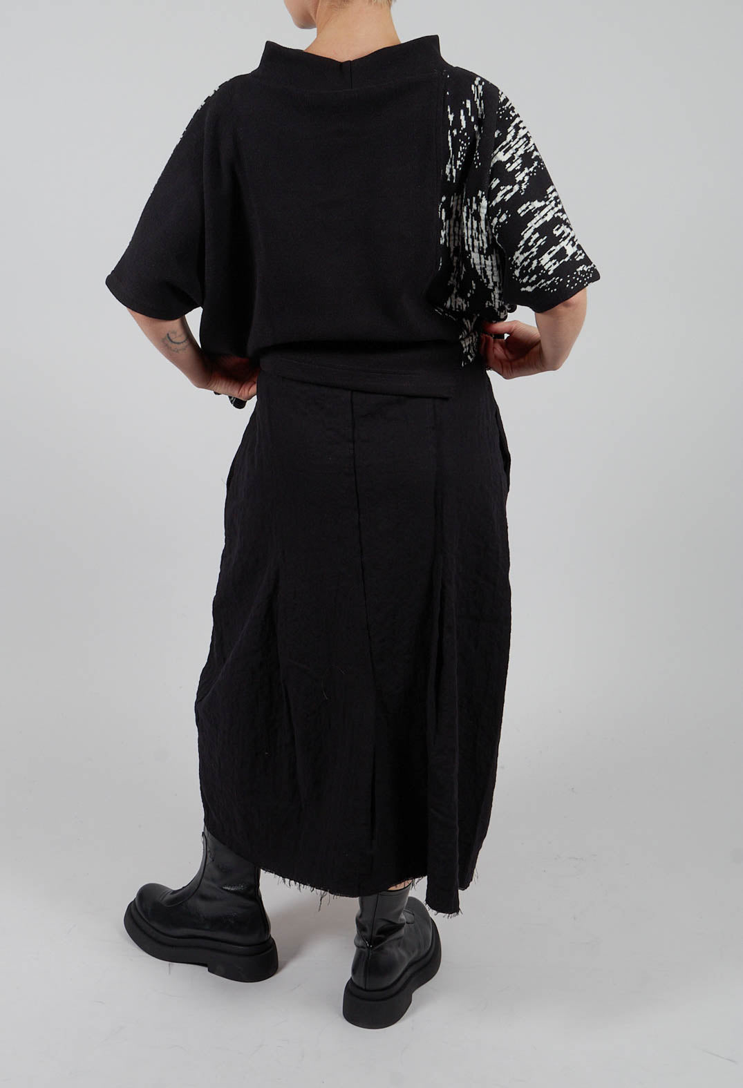 Nuna SU Plain Skirt in Nero