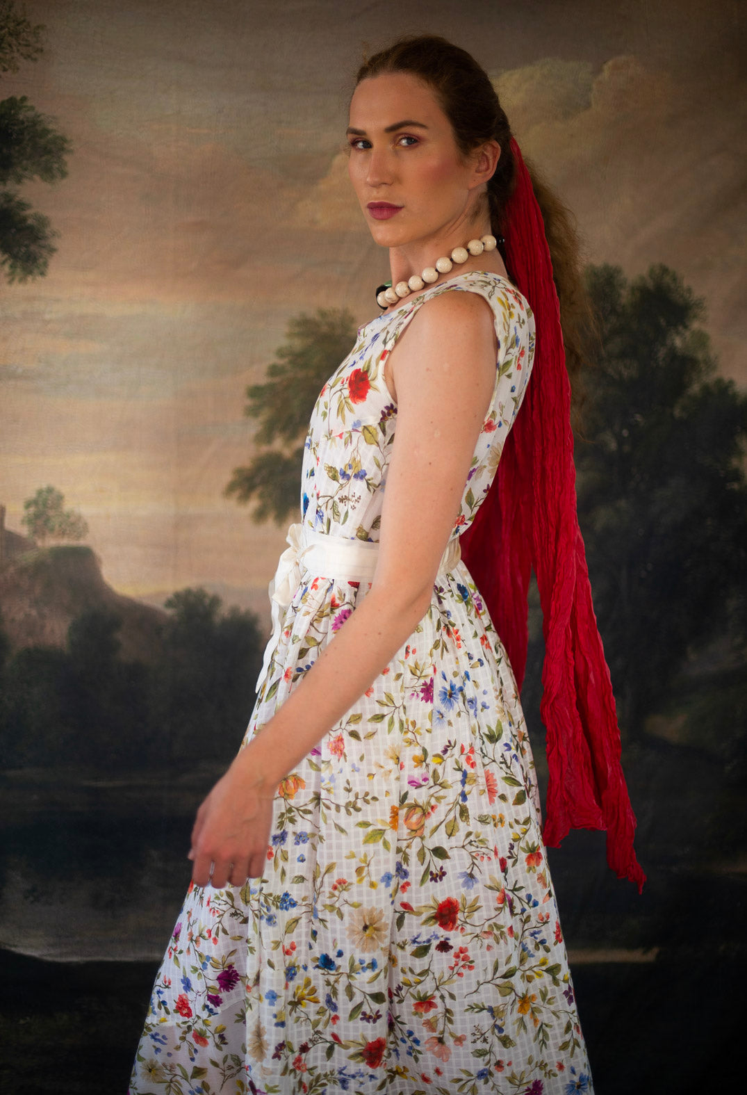 Awakening Dress in White
