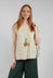 Lyocell Sleeveless Shirt in Varadero