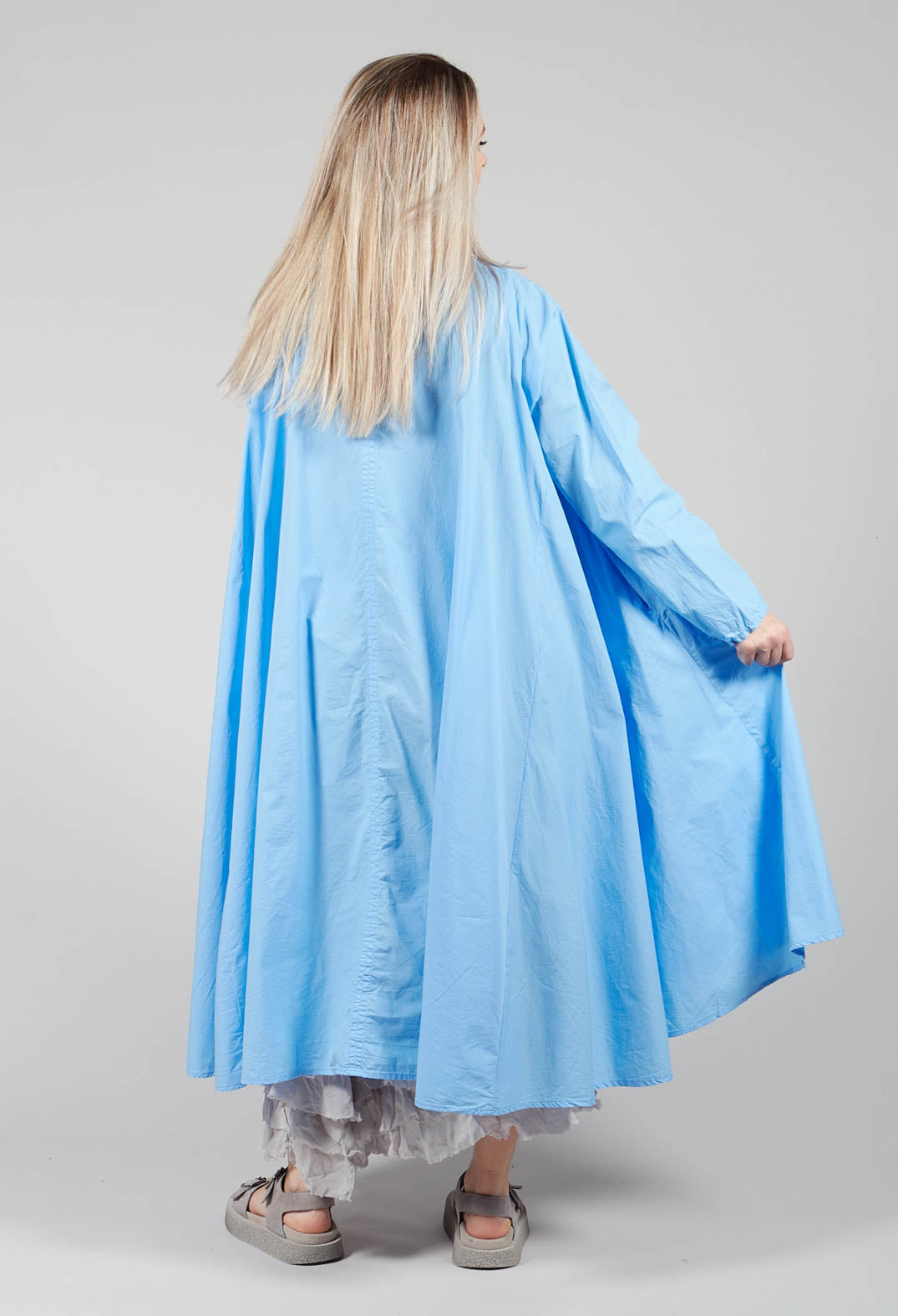 Okoikone Dress in Steinblau