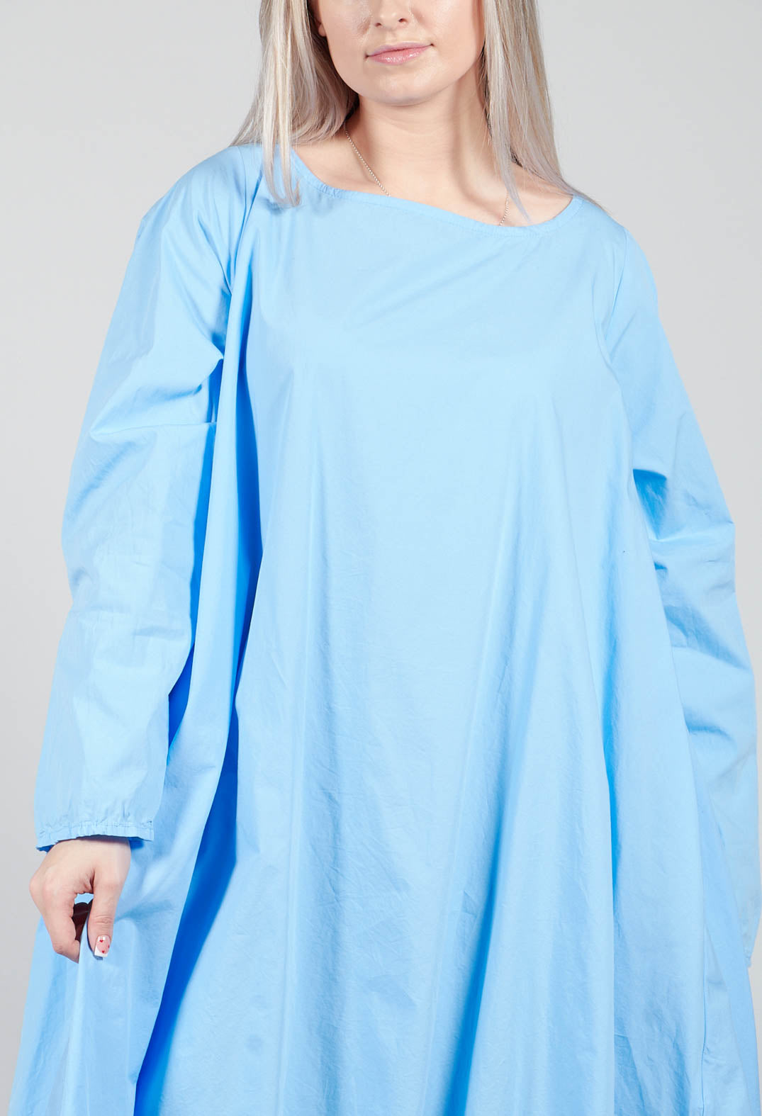 Okoikone Dress in Steinblau