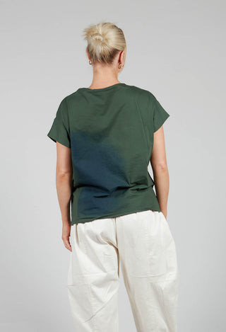 Ombre T-Shirt in Green