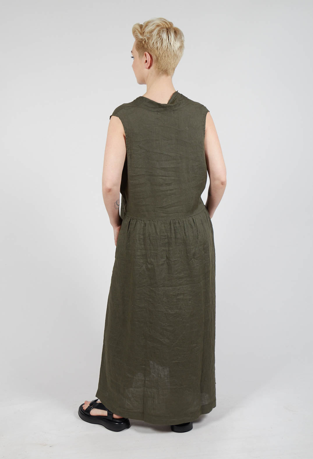 Opaco L Dress in Alga