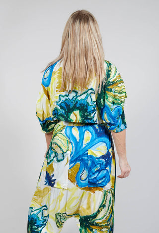 Open Blouse in Lilly Allover