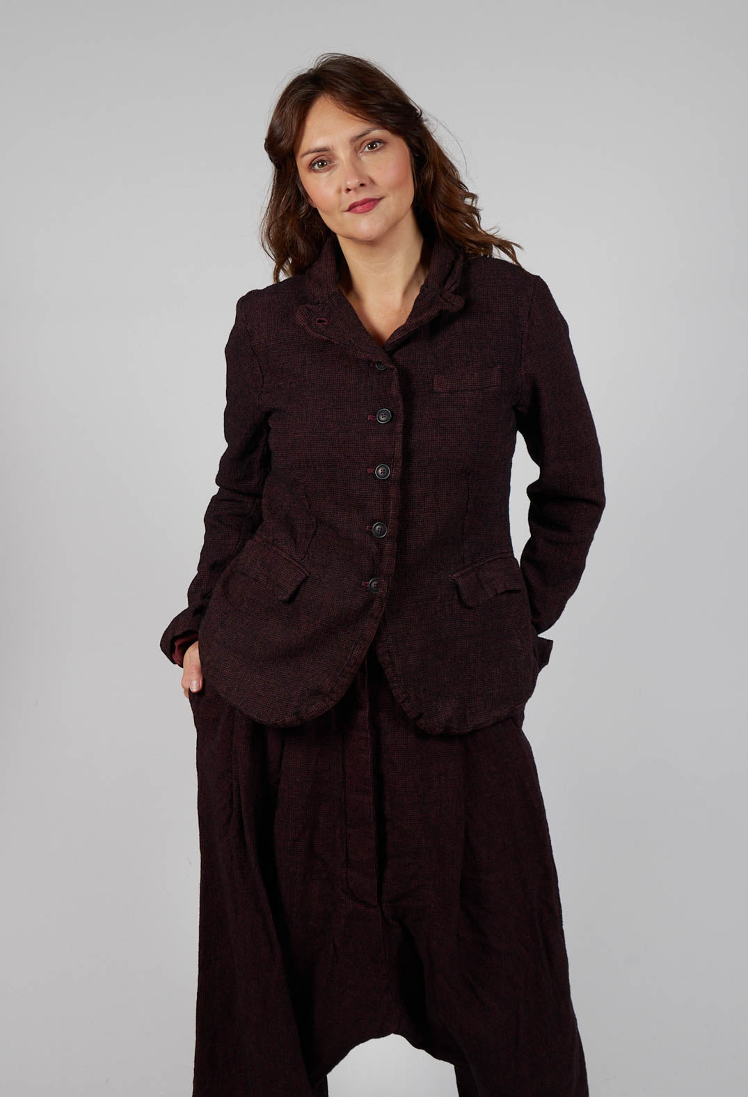 Cache-épaules écharpe Imprimé Orange Rundholz – Taille Unique En 100% Coton – Neuf Avec étiquettes