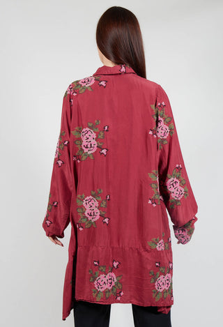 Origihell Shirt Dress in Ideal Red