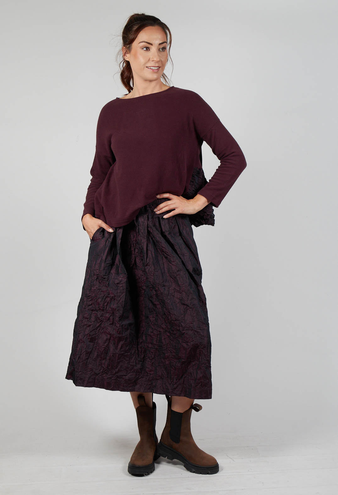Orto Skirt in Uva