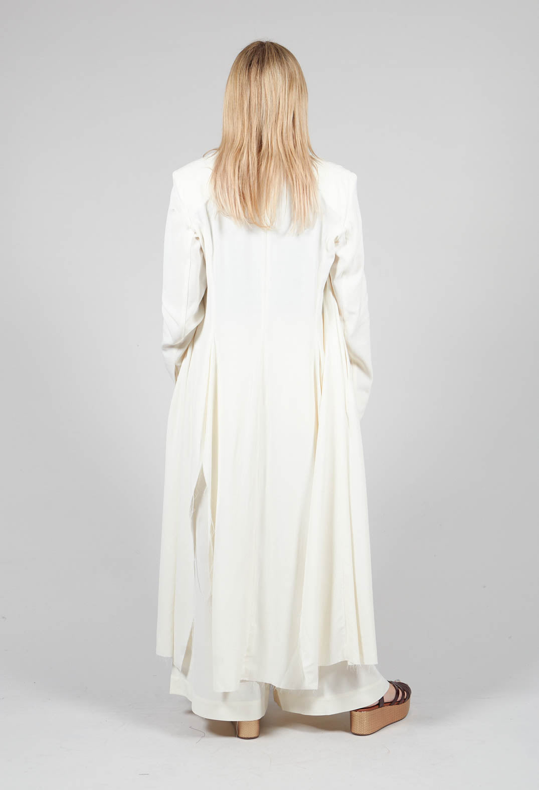 Overcoat in White