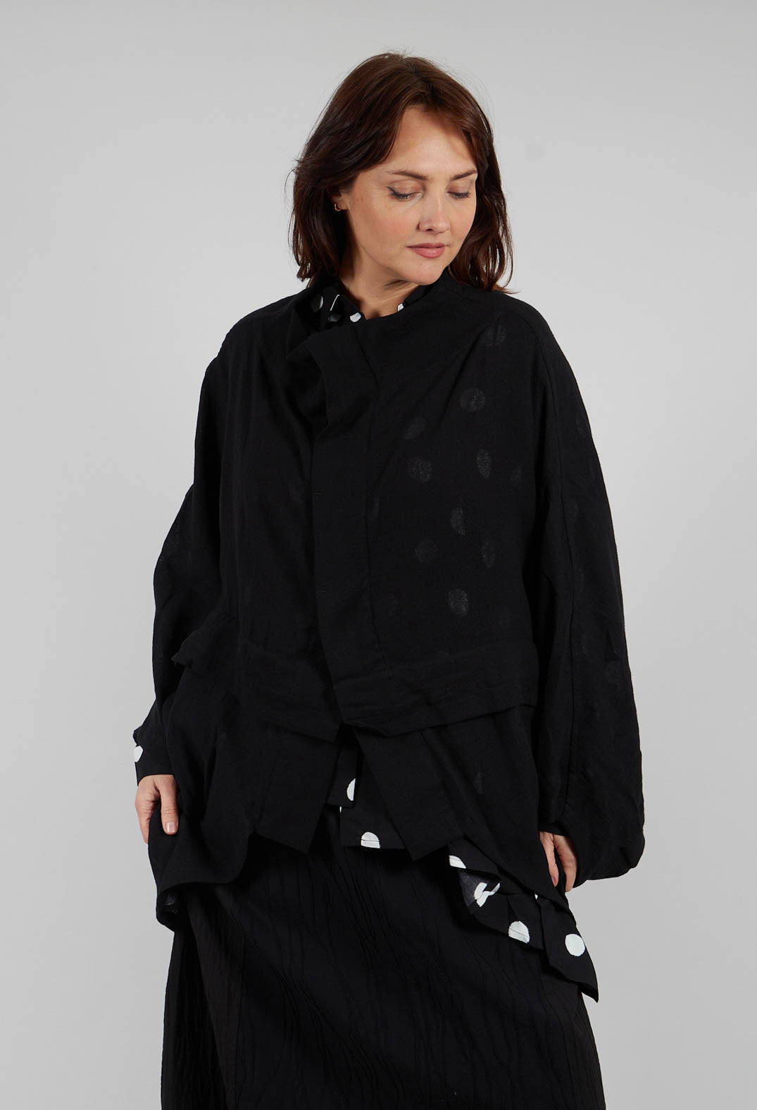 Oversized Jacket in Black