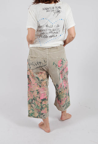 Vincent Dani Blue Denims in Petal