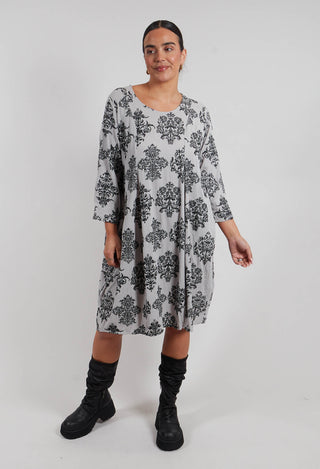 Tunic with Damask Style Print in Pilz