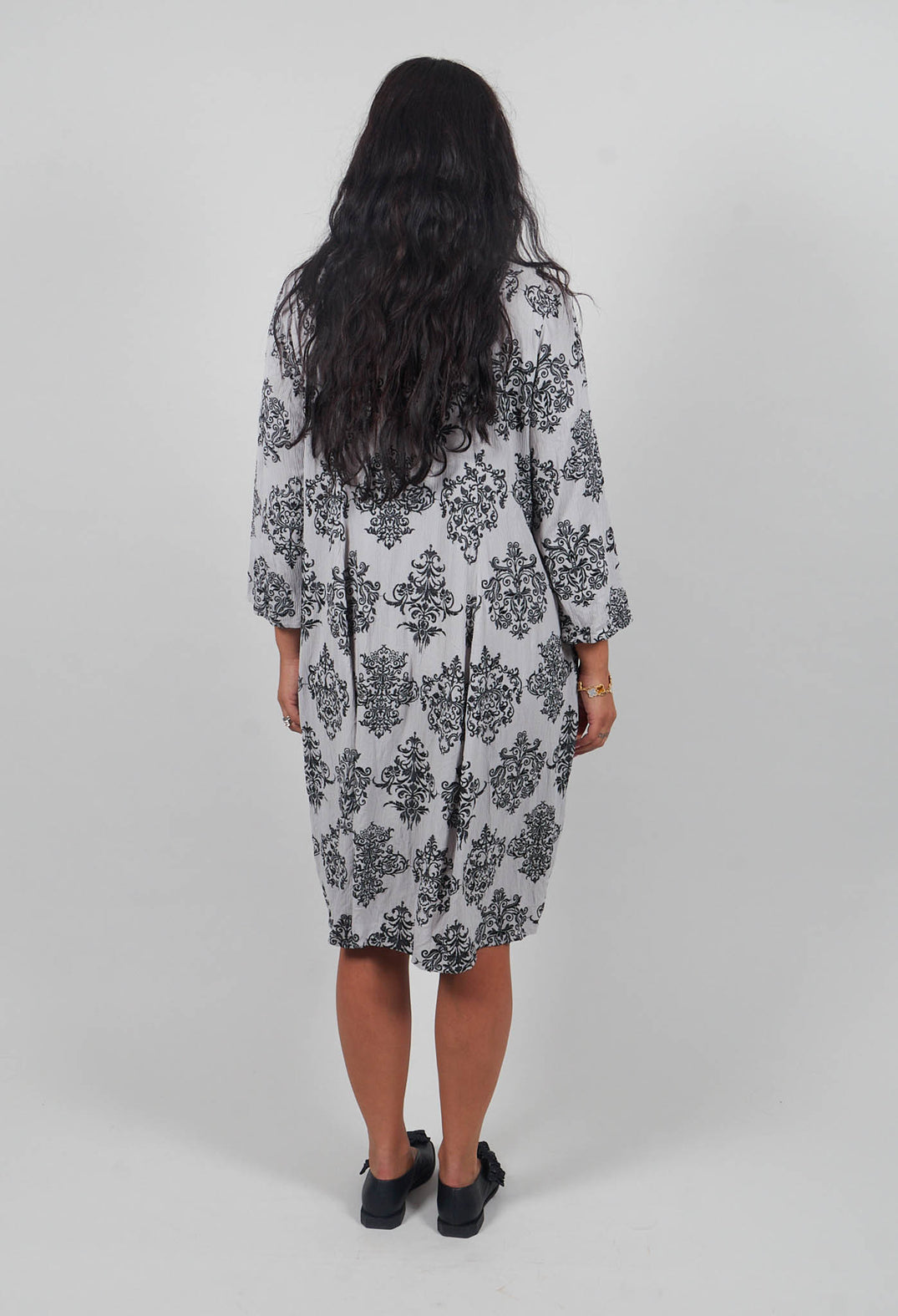 Tunic with Damask Style Print in Pilz