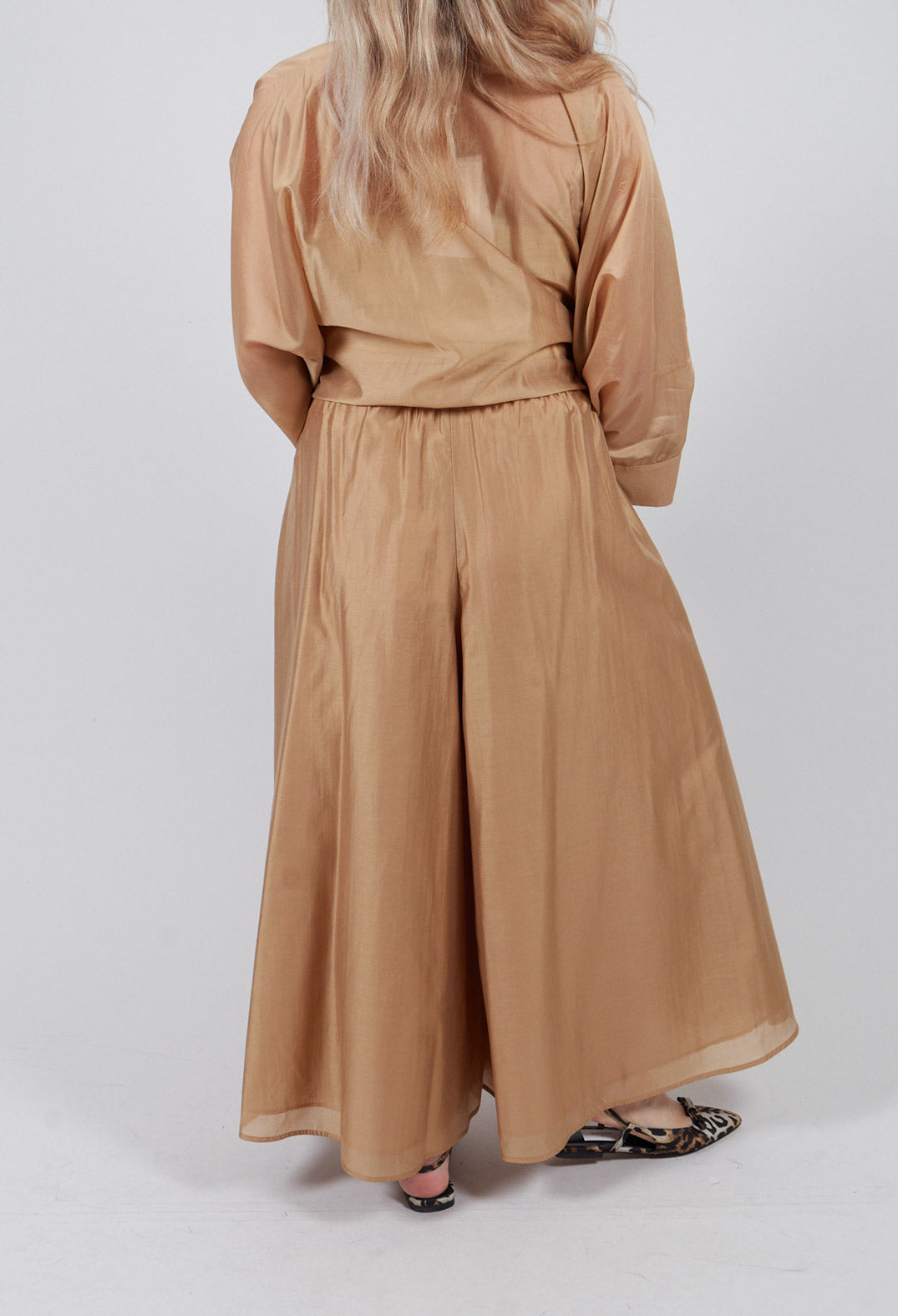 Pallazzo Trouser in Camel