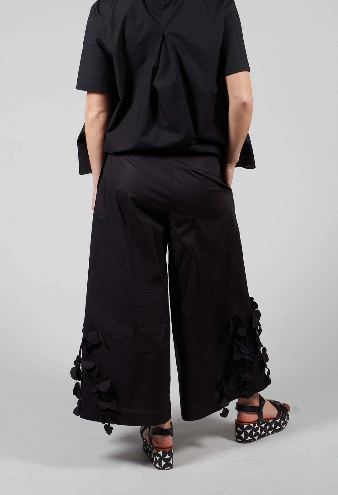 Pantalone Trousers in Black