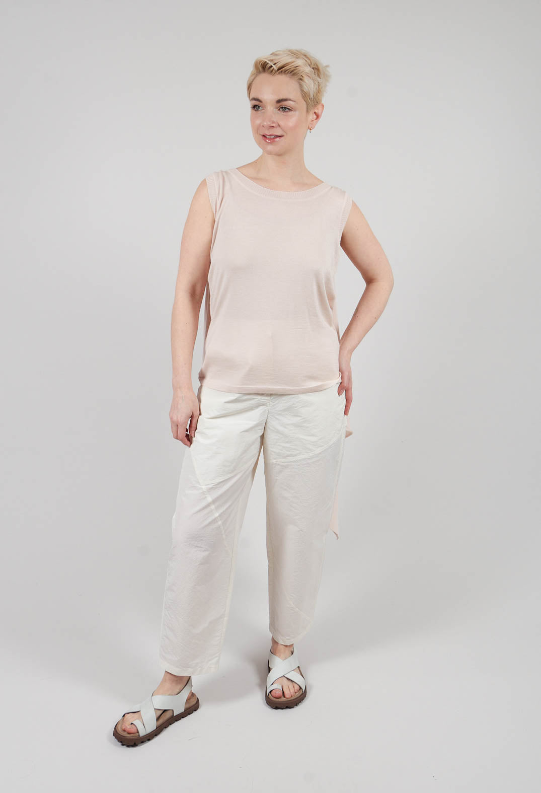 Papua Knit Top in Pink