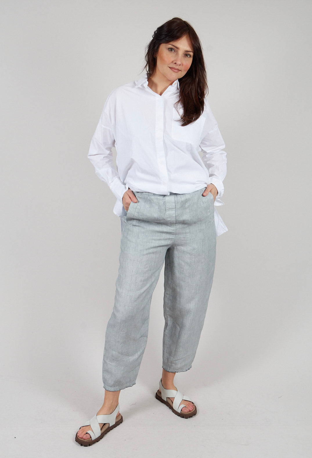 Paquita Trousers in Platin Old