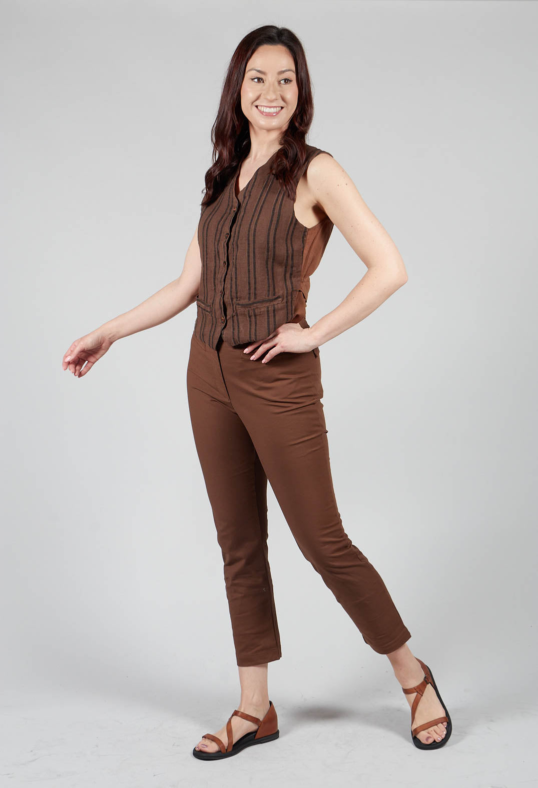 Paquita Trousers in Tobacco