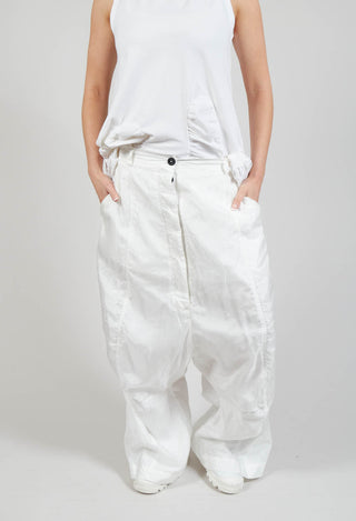 Parachute Trousers in Starwhite