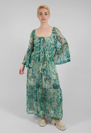 Pascaline Robe in Vert