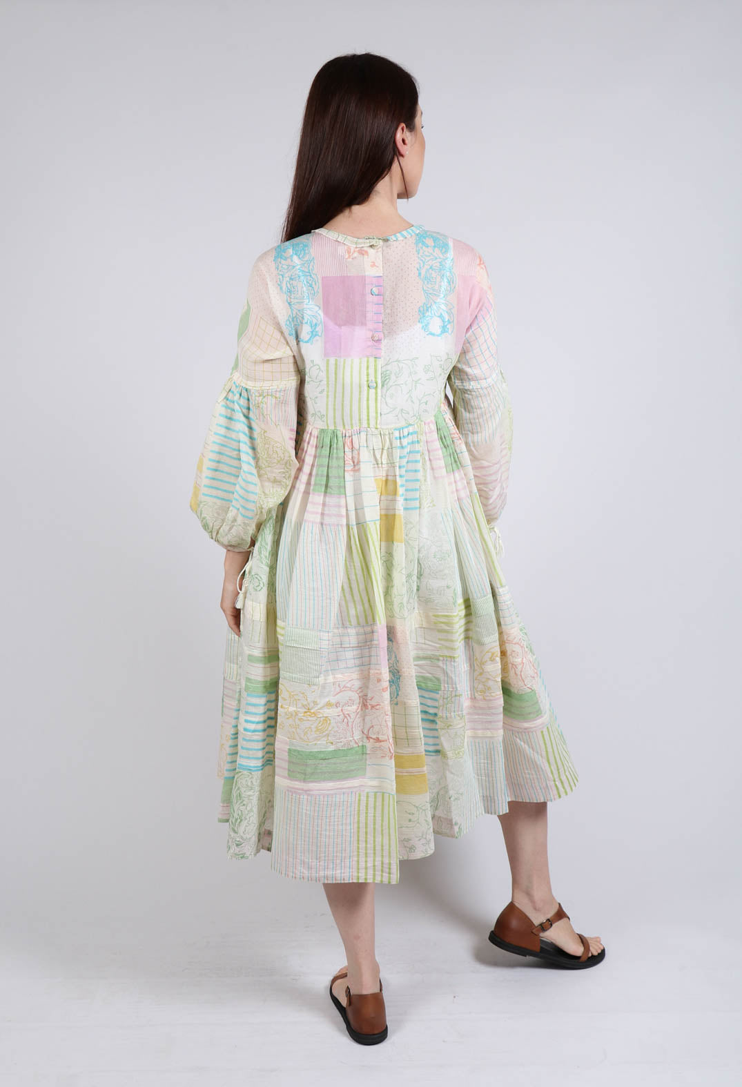 Patchwork Dress in Multicolour