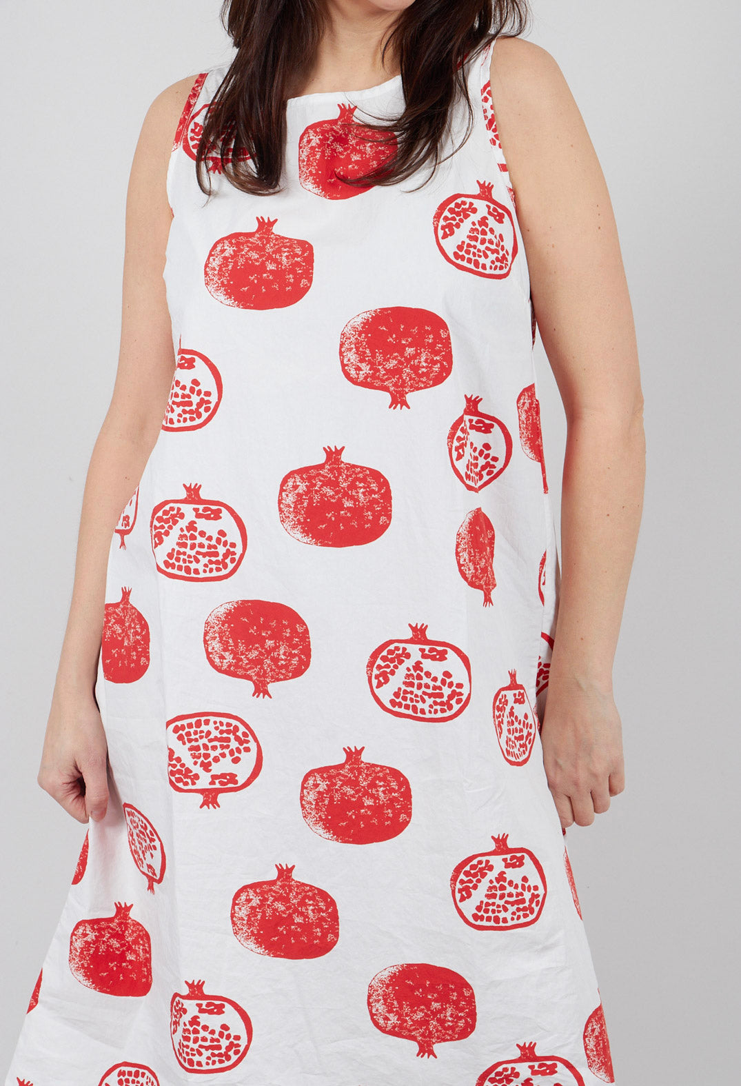 Patterened Cotton Dress in Print