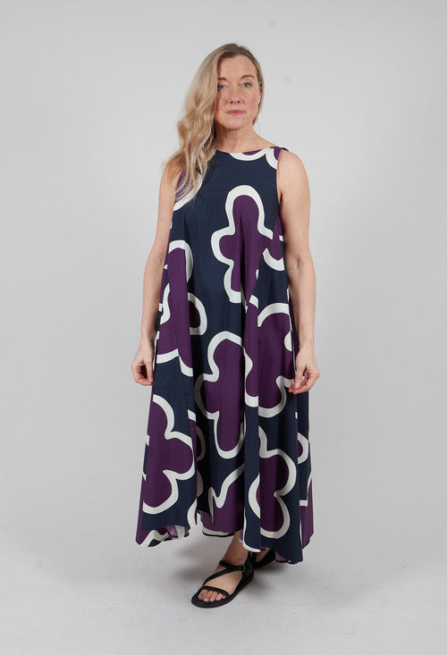 Patterened Dress in St.Polar Night