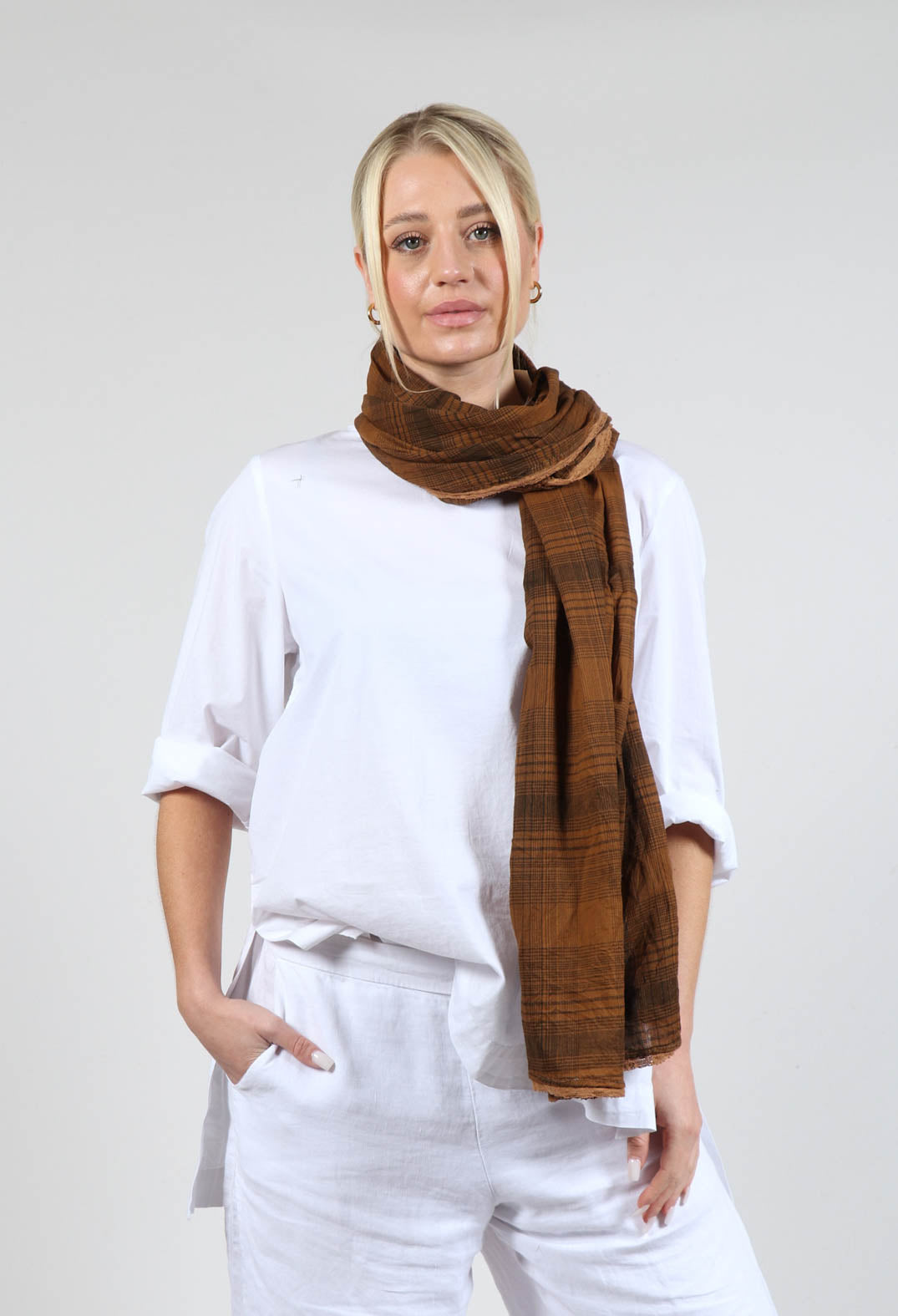 Pauline Scarf in Canelle