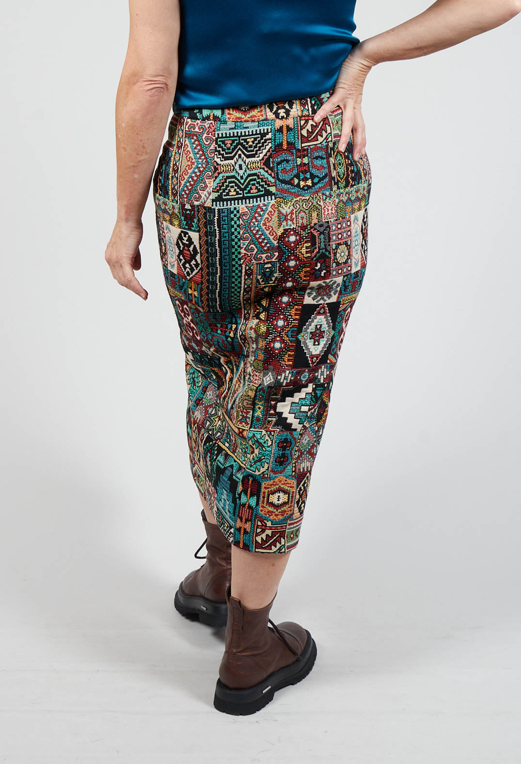 Pencil Skirt in Dragonfly