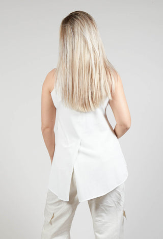 Peplum Vest in Callas