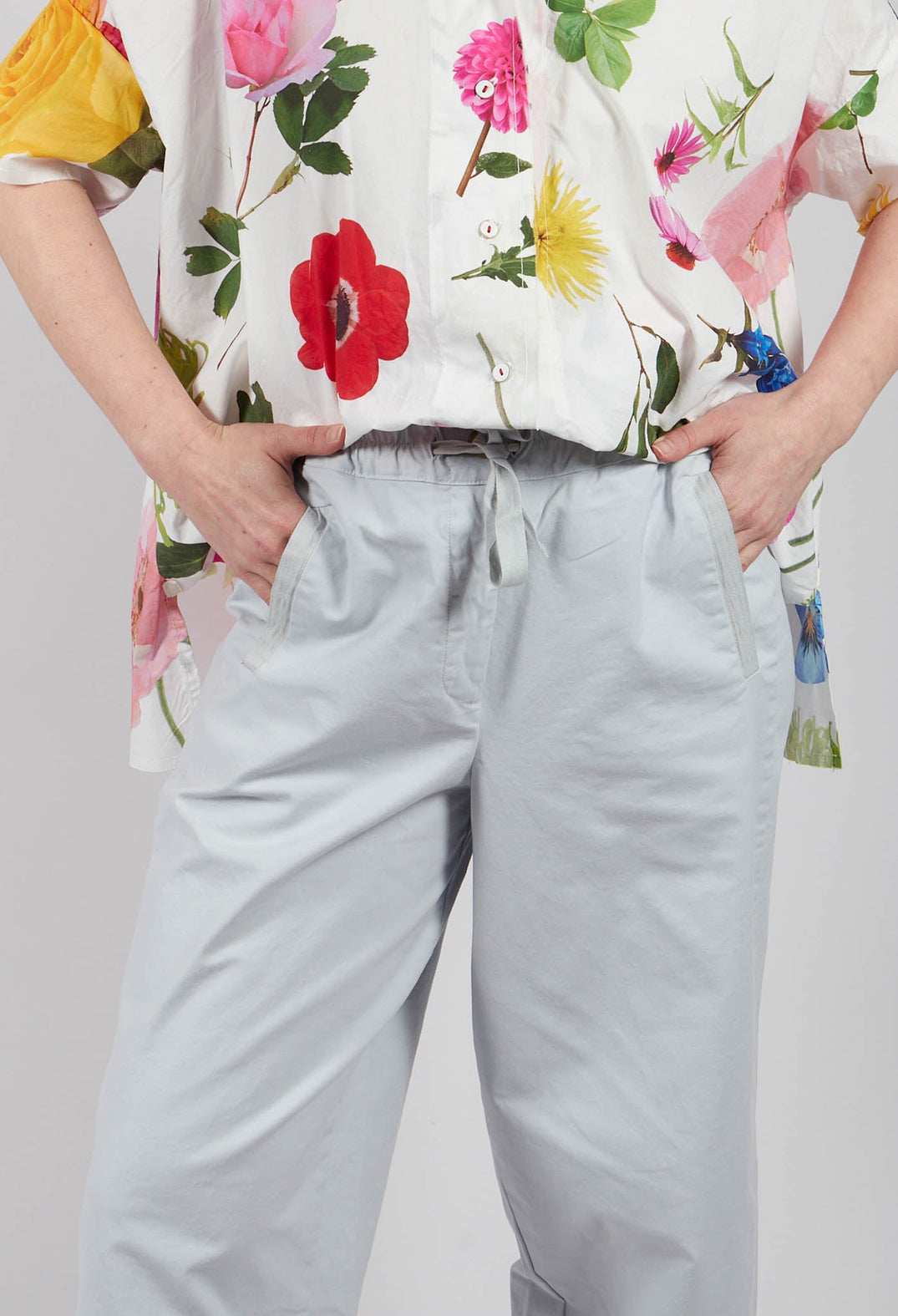 Persephone Trousers in Pearl