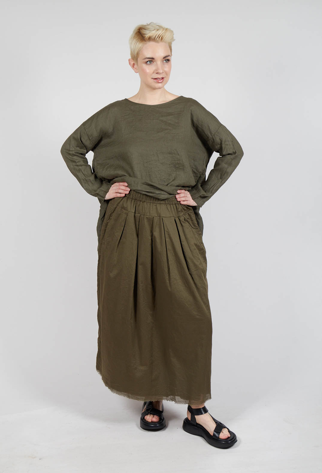 Pesci Skirt in Alga